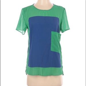 W118 by Walter baker color block shirt size small